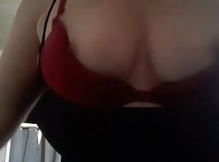 Amateur milf big titties hard nipples  pov