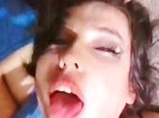 Oral training for sissy bitch