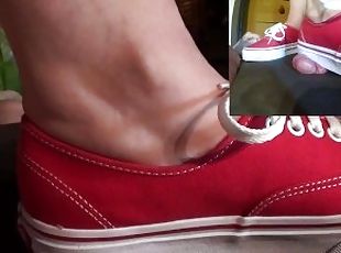 231LB COCK CRUSH IN RED VANS PT2