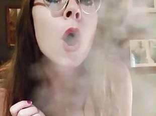 Small Tits Smoking