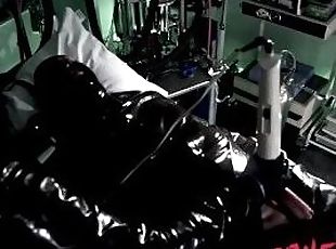 sygeplejerske, bdsm, slave, latex, bondage, elskerinde, mælk, dominans, brunette, femidom