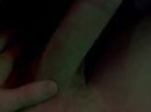 POV jerking a perfect cock and having a leg shaking orgasm (CLOSEUP CUMSHOT)