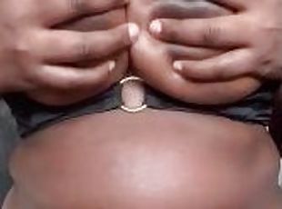 EBONY TEEN(+18) With BIGGEST BOOBS caught In Classroom SQUEEZING TITS HARD While EXTREMELY HORNY