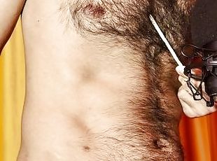 ASMR MALE  Hairy Chest Rubbing
