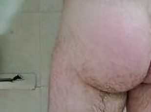 Toweling off after shower + Cock tease
