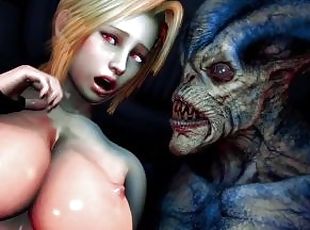 monster, anal, avsugning, cumshot, hardcore, creampie, bitch, ansiktssprut, sprut, hentai