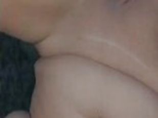 klitta, masturbation, orgasm, fitta-pussy, kvinnligt-sprut, amatör, avrunkning, creampie, fingerknull, sprut