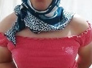 Beyza Turkish crossdresser Loves Anal Dildo Licking Masturbating
