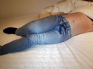 Jeans wetting in bed