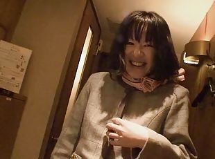 Makiko Nakane is an Asian grandmother who loves taking a cock in her hairy pussy.