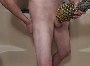Fucking a pineapple