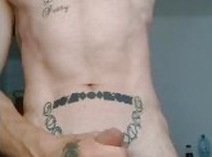 masturbation, sport, amateur, ejaculation-sur-le-corps, gay, secousses, fétiche, solo, musclé