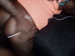 CHOCCFUJII THROWS HER ASS LIKE SHES RIDING (FAT ASS EBONY KNOWS WHAT SHES DOING