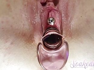 I Found a New Hole To Penetrate - First Time Urethra Play - Solo Sounding