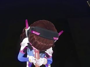 3D HENTAI DVA wants to taste your cum