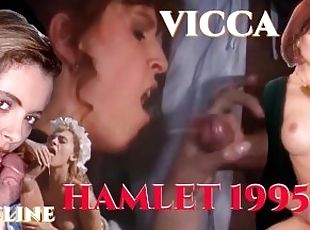 2 girls, 2 blowjobs VICCA & JAQUELINE WILD finish blowjob (Hamlet 1995) let her FINISH handjob cum