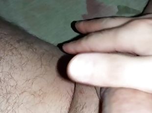 Alone at home male masturbation