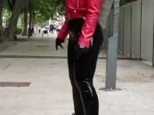 Latex walk in public