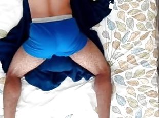 Horny Guy Fucking His Pillow