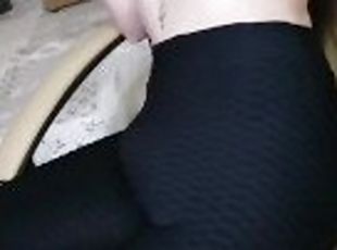 Tiktok leggings big dick bulge and ass compilation