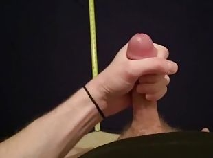 Measuring Ejaculation Distance — HUGE CUMSHOT NEW RECORD