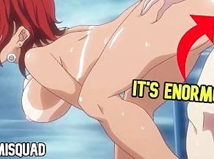 tetas-grandes, mamada, japonés, corrida-interna, anime, hentai, polla, cañero