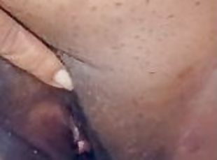 masturbation, orgasm, fitta-pussy, amatör, brudar, mörkhyad, bbw, fingerknull, ensam, vått