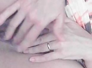 Wife showing pussy