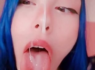 JOI cum in my mouth simulator