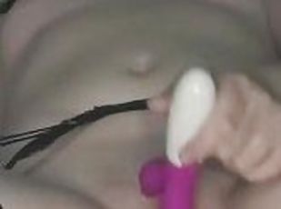 Intense orgasm while I fuck my Dildo