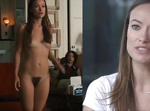 Olivia Wilde Celebrity Clothed vs Unclothed