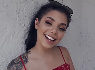 Public Pickups hot POV scene with Gina Valentina