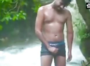 Desi Sudipa has sex at the jungle water park
