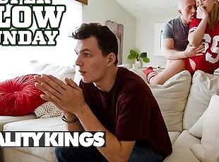 REALITY KINGS - It's So Hard For Lucy Doll To Stay Loyal To Her Bf When He’s Watching The Super Bowl