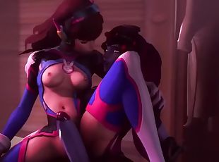 Overwatch futanari fuck