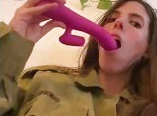 Israeli solider sucking dildo ????? ??????? ????? ?????