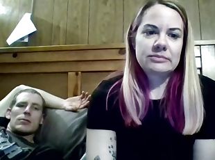 Teen Camgirl - Amateur Blonde bitch and her boyfriend