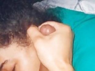 Craziest BBC Blow Job Ever POV. Swallows Cum Like A Pro