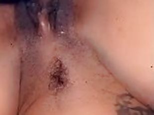 Wet dripping pussy