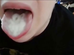 Cum swallowing amateur compilation