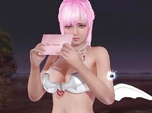 Dead or Alive Xtreme Venus Vacation Fiona Valentine's Day Pose Cards Fanservice Appreciation