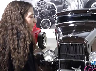 Amber Summer Auto Museum Part 1 - ATKGirlfriends