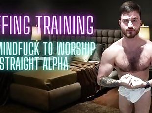 Sniffing instructions - gay mindfucked to worship straight alpha