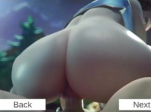 FH - Chun-Li Street Fighter Ass Fuck Sfm Compilation By LoveSkySan69