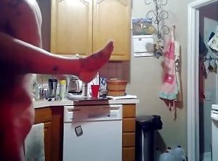 Fucking My Friends Wife - Milf Gets Fucked by Toy Boy on Kitchen Counter