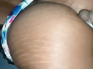 I love bouncing my fat ass on my stepdad Big Black Dick