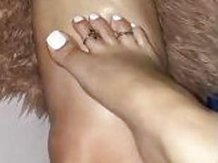 White toes
