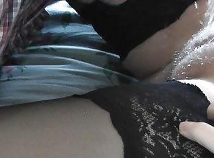 The best squirt. Squirting. Lover masturbates pussy MILF, fingering, licking cunt. Cunnilingus. Milf