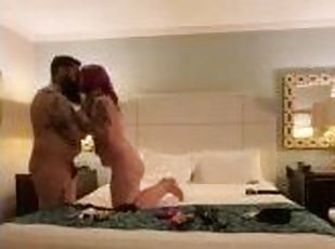 Throat fucked and flogged in a hotel like a little slut