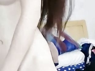 TAIWAN GIRL EATING CUM